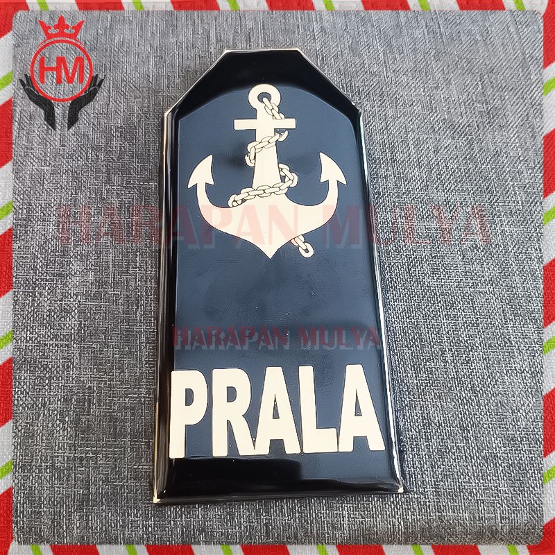 Tanda Pundak Prala Jangkar Pelaut Evolet Pelayaran Evolet Pelayaran Warna Hitam - Harapan Mulya