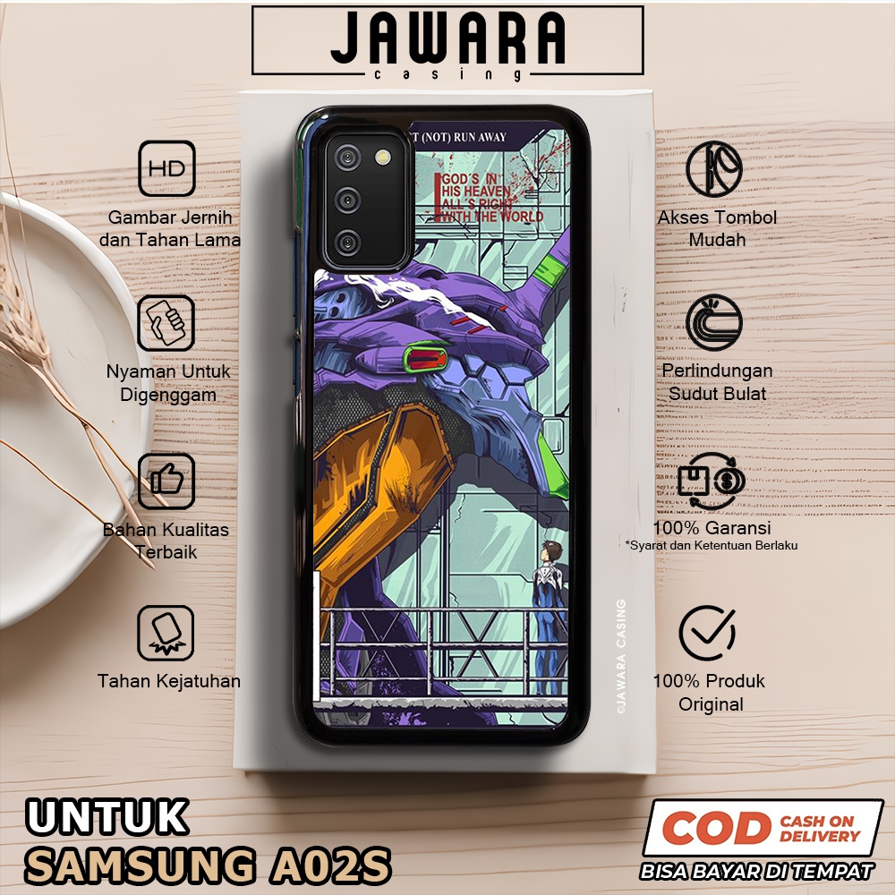 Case Samsung A02S Casing Samsung A02S [EVAN] Premium Case Glossy Case Hp Samsung Jawara Casing Hp Sa
