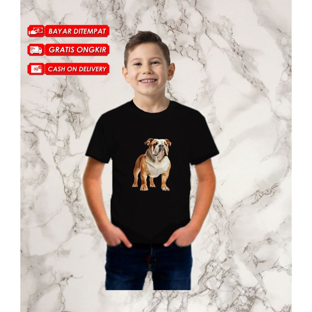 MARVEL SHOP | KAOS ANJING PITBULL ANAK REMAJA | BAJU ANJING COWOK | KAOS ANAK GAMBAR ANJING HUSKY | 