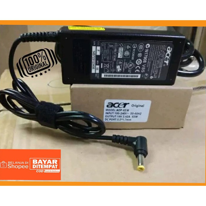 Adaptor Charger Original Acer Aspire 3 A31431 A31432 A31521 A31532 d C3I7