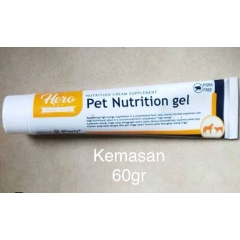 Hero Pet nutrition gel 60 GR