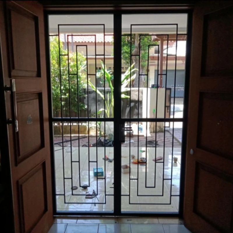 Pintu Teralis Kawat Nyamuk A12a