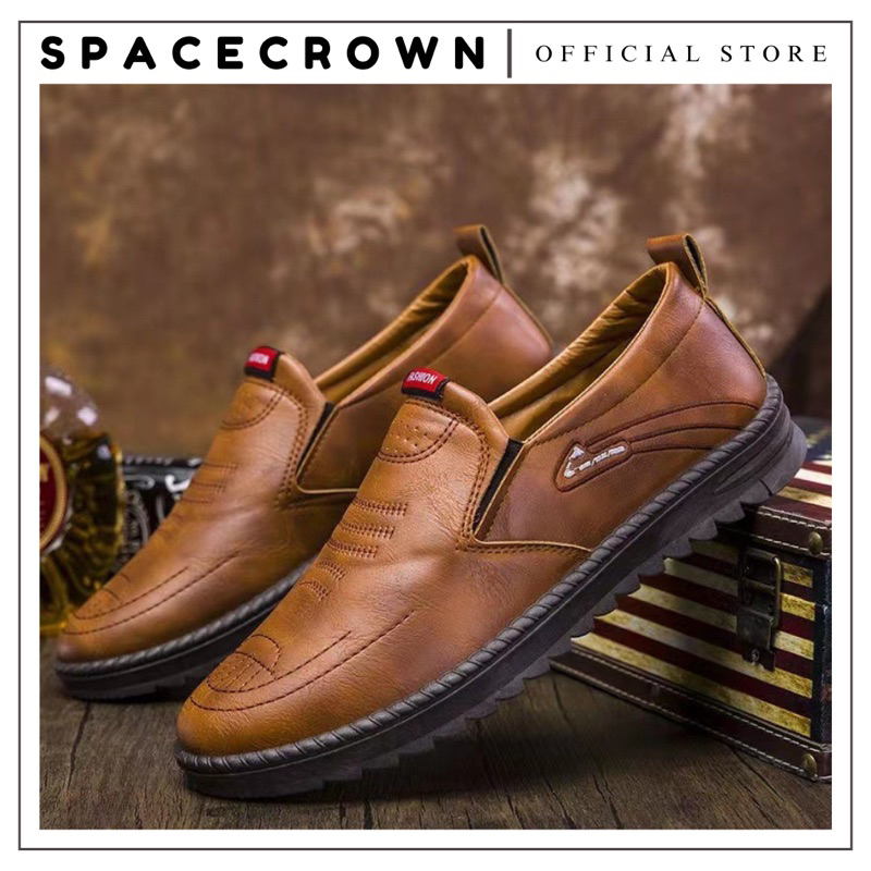 Sepatu Pria Sepatu Sneaker Import Slip On K20 [Spacecrown - Fasio K20] Sepatu Kerja Terbaru Sepatu K