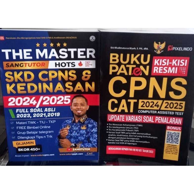 

KODE W74V Themaster sang tutor 224225 dan buku paten cpns 224225 dapat 2 bk langsung