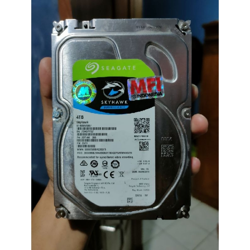 Hardisk PC Seagate 4TB ORI MFI Sentinel 76