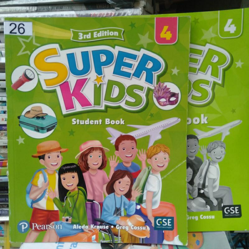 Super Kids 4 Student Book - Activity Book.Plus CD