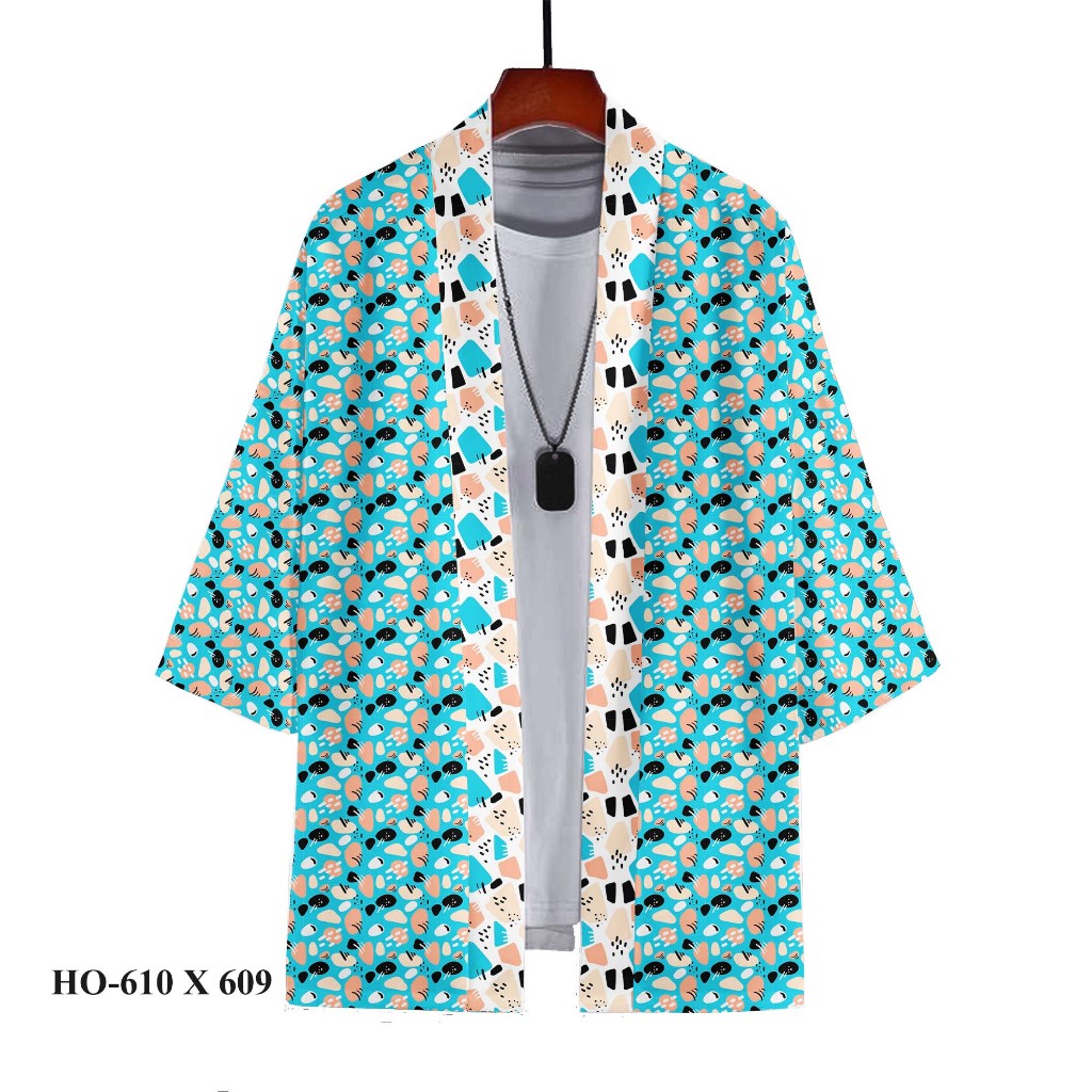 Kimono Pria Outer Loose Casual Premium