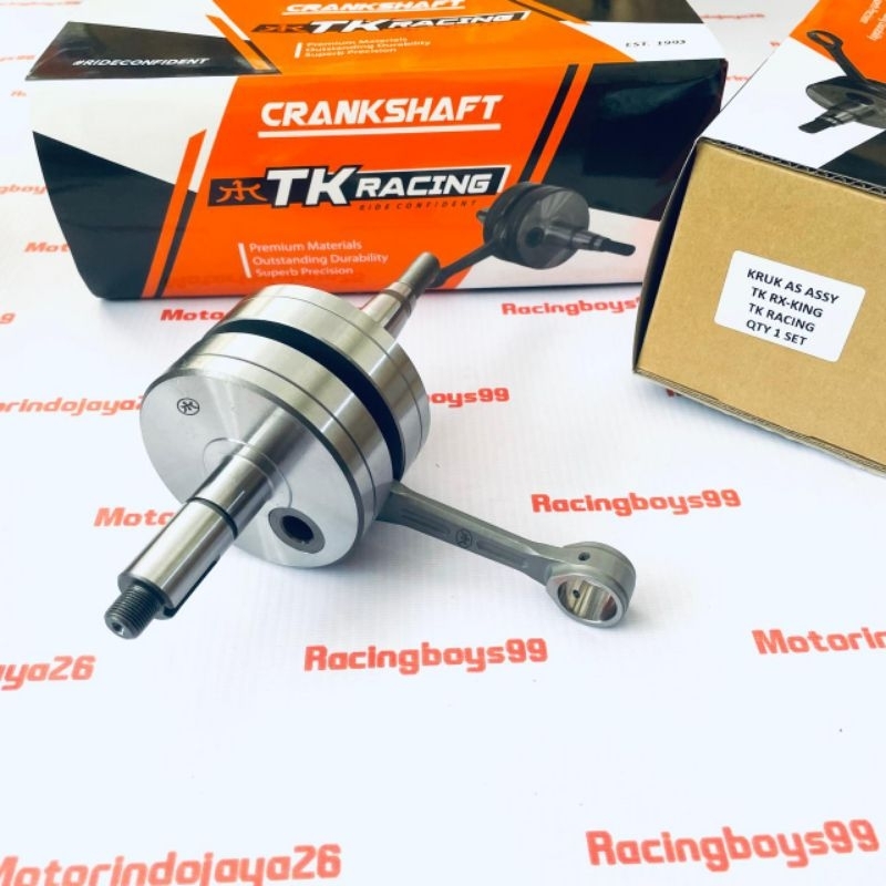 KRUK AS CRANKSHAFT RX KING TK RACING ORIGINAL BAHAN TITANIUM AWET