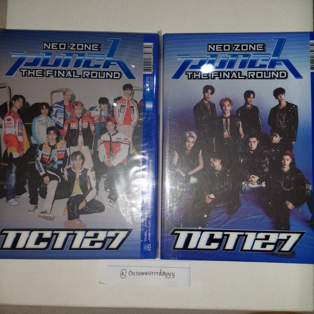Album only NCT 127 PUNCH Neozone good conditions / Official merchandise non photocard include case J