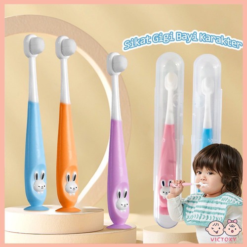 Sikat Gigi Bayi / Sikat Gigi Lembut Anak 1-12 Tahun / Toothbrush Baby