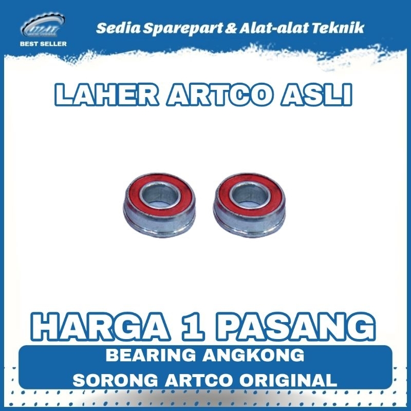 LAHER BEARING GEROBAK ANGKONG ARTCO ASLI 100% HARGA 1 PASANG