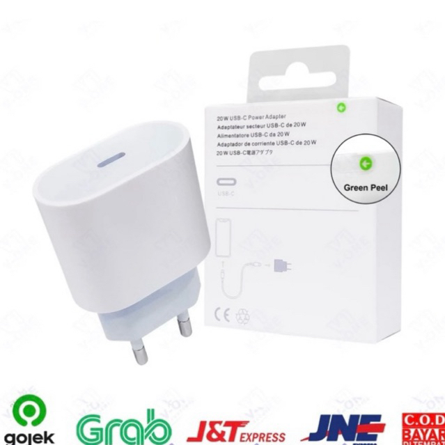 Kepala charger 20W for iphone fast charger kualitas original