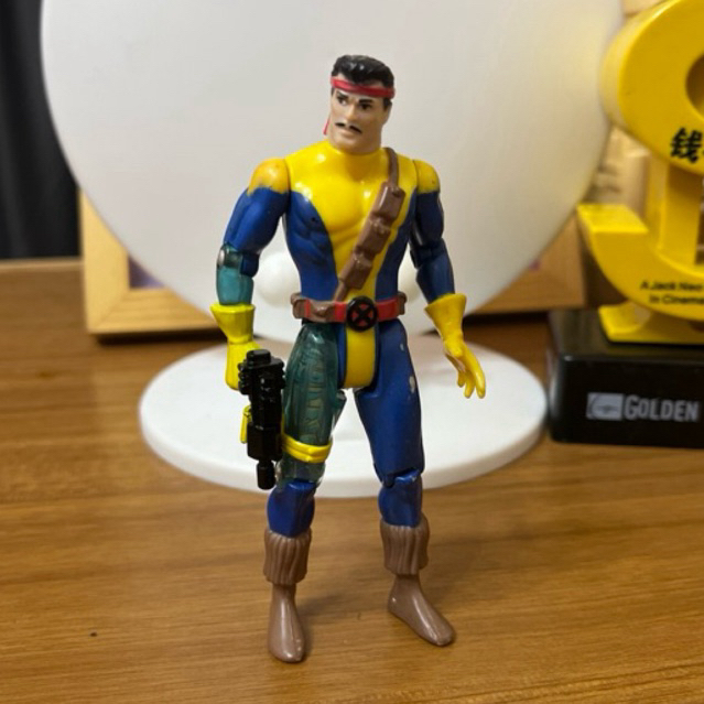 Uncanny X-Men Forge Yellow Holster Action Figure Loose Marvel Toy Biz 1992 Works