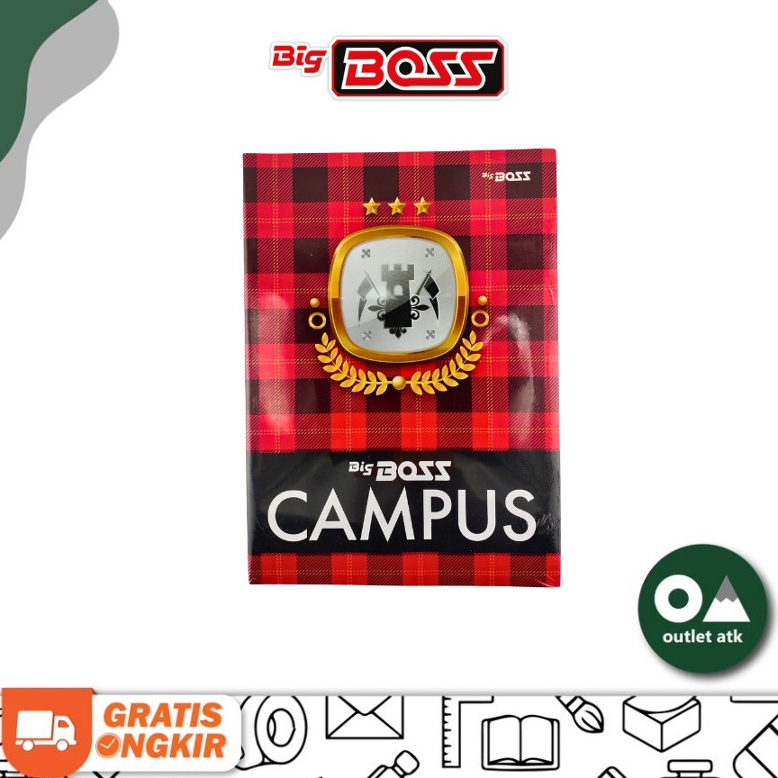 

KODE X47E Big Boss Buku Tulis 36 Lembar isi 1pak