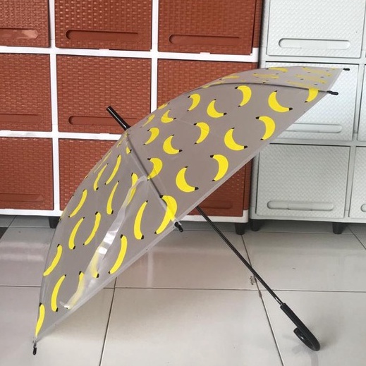 NEW VARIAN Payung TransparanPayung PVC  Payung Transparan motif Buah