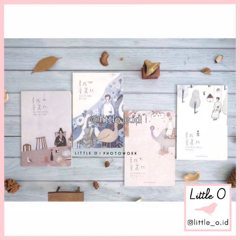 

TERBAIK TERMURAH Our story begins in wonderland Notebook buku tulis lucu buku tulis impor