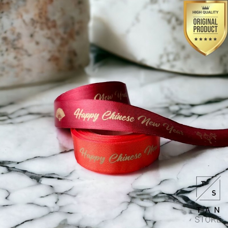 

DIJAMIN ORI Wrapping Hampers Pita Imlek Chinese New Year Gong Xi Fa Cai