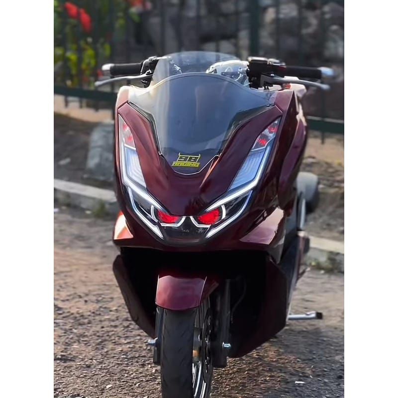 Visor Pcx 160 Standar Modifikasi Thailand - Windshield Pcx 160 2021-2024 bergaransi pecah Berkualita