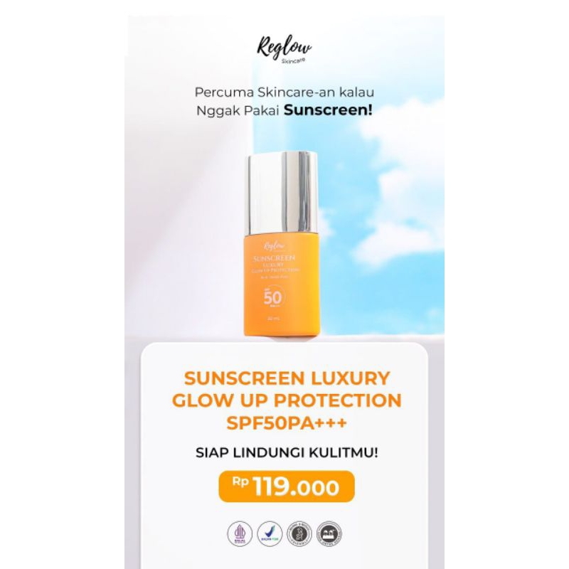 SUNCREEN REGLOW / SUNCREEN LUXURY / suncreen