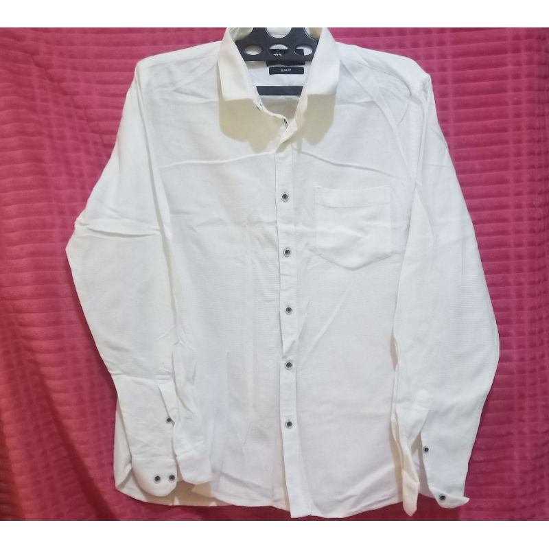 KEMEJA PRIA PUTIH MANZONE