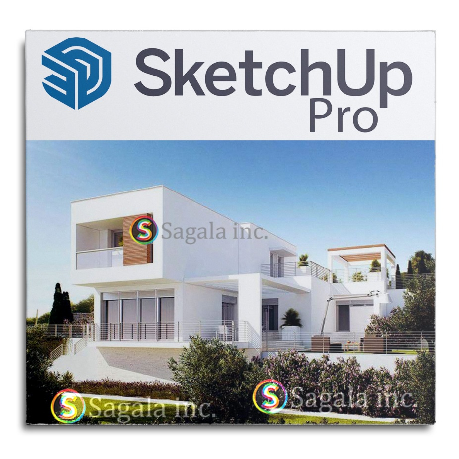 SKETCHUP PRO 2020 2021 2023 2024 - WINDOWS MAC - 3D CAD ARSITEK