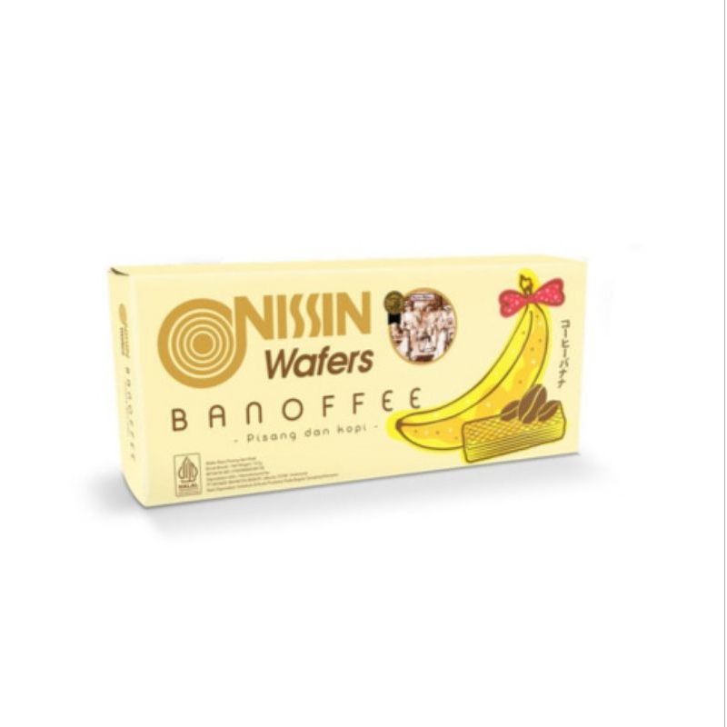 

Nissin wafers Banana Banoffee 137gr