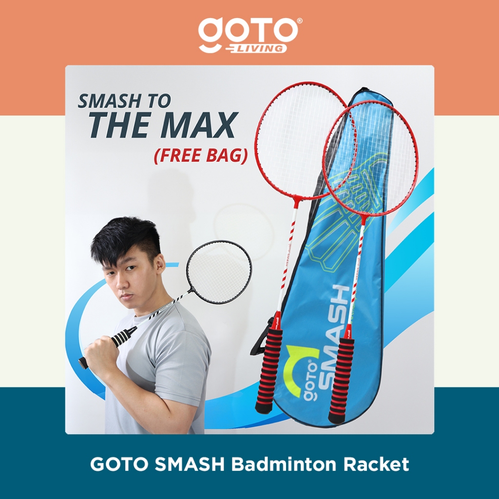 Goto Smash Raket Bulutangkis Badminton Racket Original Alat Olahraga