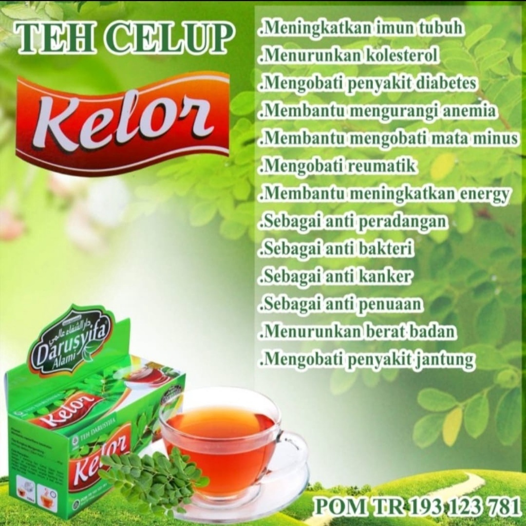 

Teh DAUN KELOR Moringa Pohon Ajaib Asli Superfood Kaya Manfaat