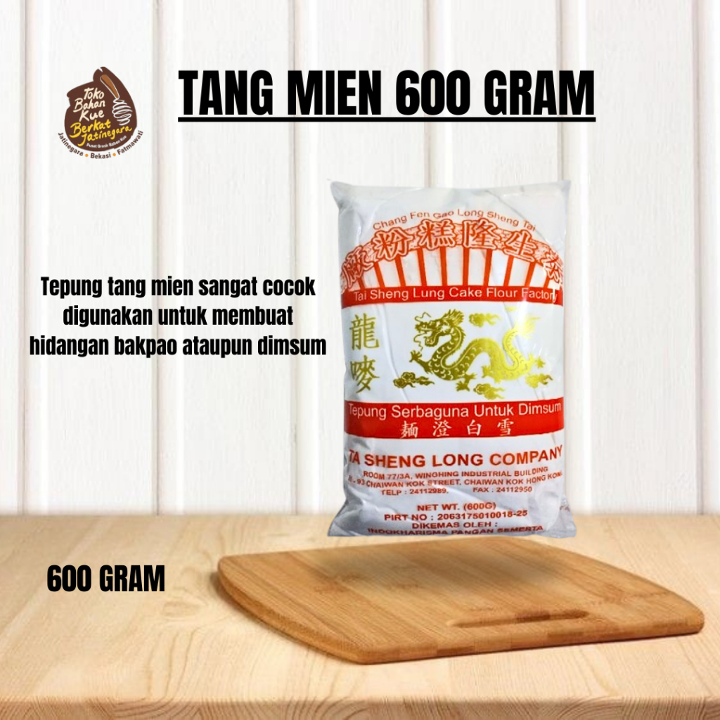 

TEPUNG TANG MIEN CAP NAGA 600 GRAM / TEPUNG GANDUM TENG MIEN WHEAT STRACH LENTERA