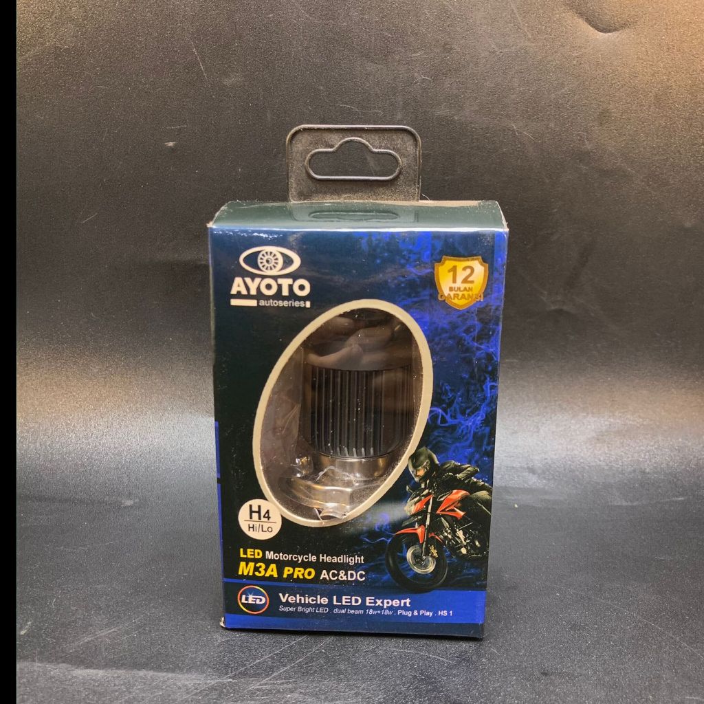 LED AYOTO M3A PRO H4 PUTIH/KUNING