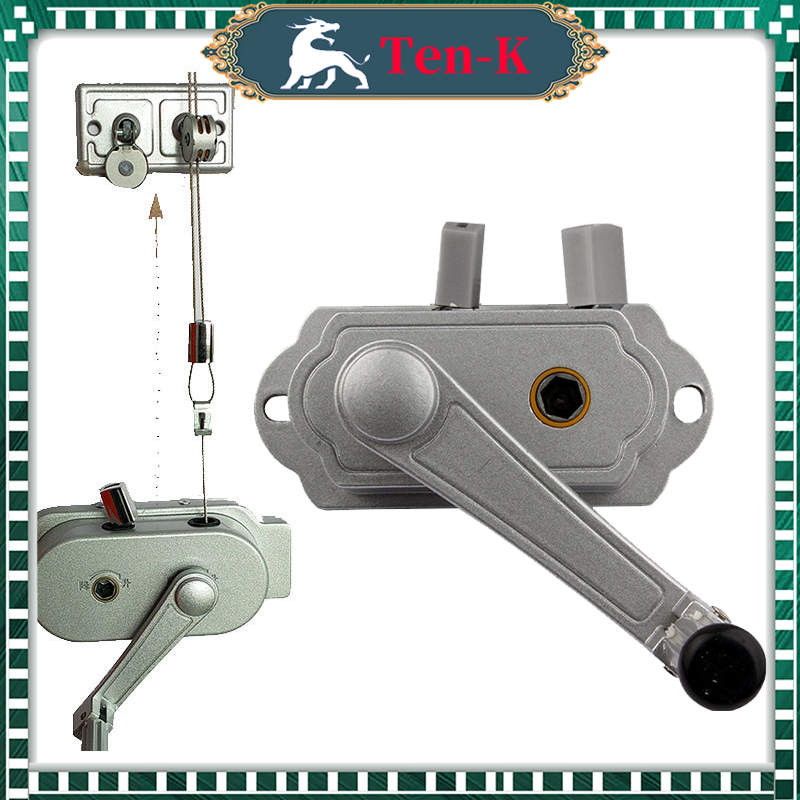 Engkol Jemuran Baju Lifting Kanopi Sliding Hanger Gantungan Pakaian Langit-Langit Atap Pfon Lipat Di