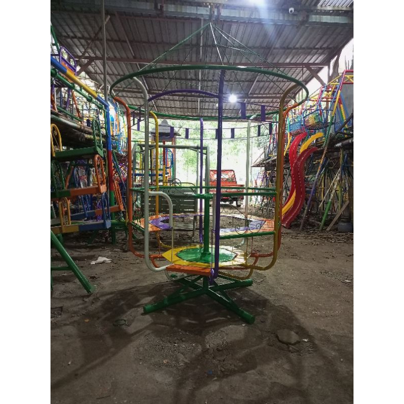 komedi putar anak, puteran,mangkok putar