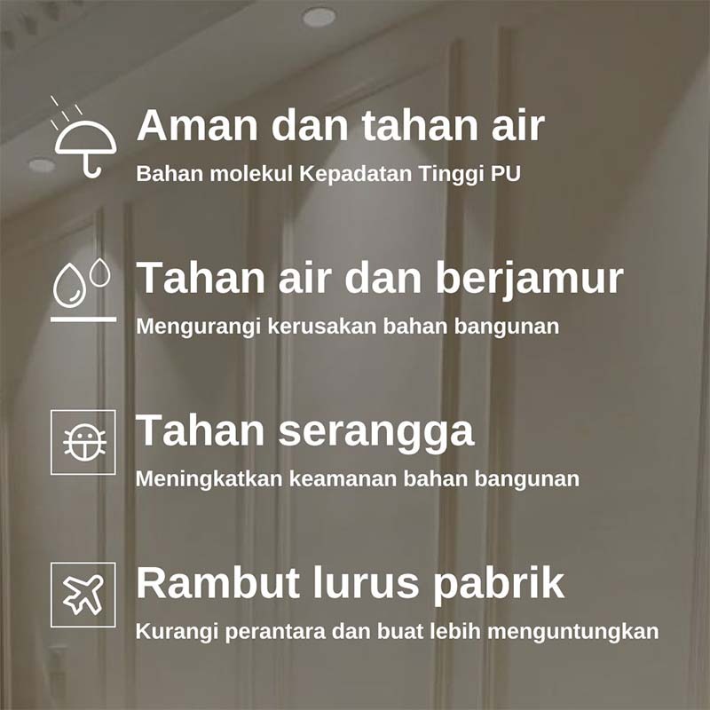 JKLP List Border Profil Wall Moulding / Lis Moulding Dinding / List profil PVC Dinding / Molding