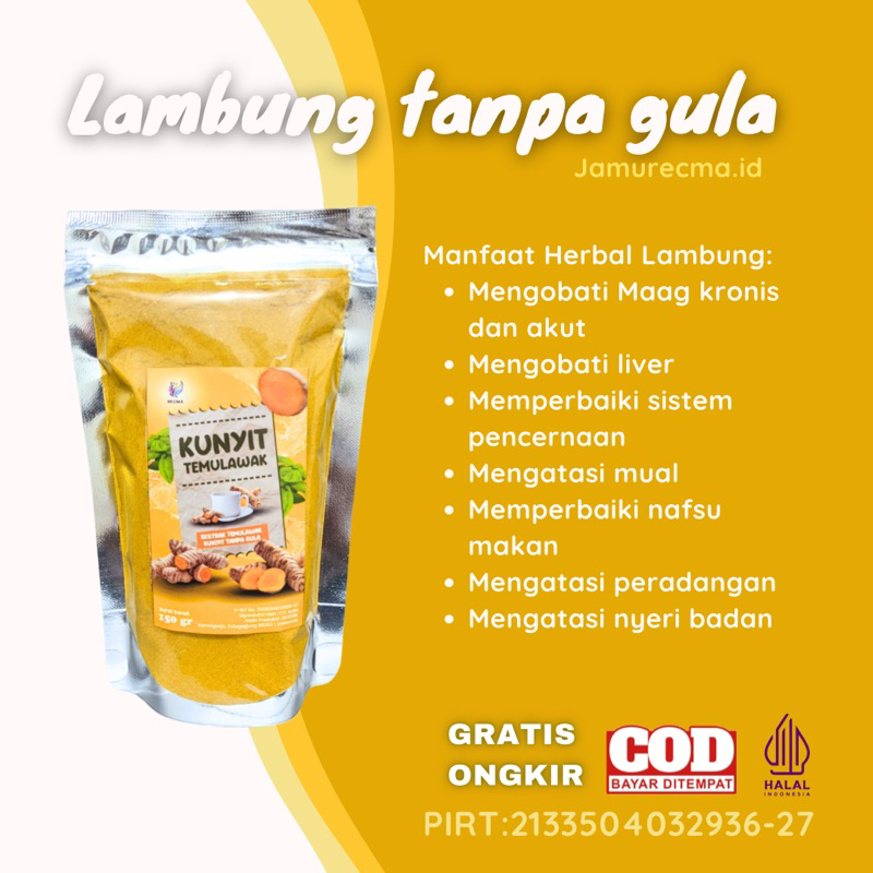 

HERBAL LAMBUNG MURNI TANPA GULA UTK MAGH, KRONIS,GERD &ASAM LAMBUNG ,UNTUK PENDERITA DIABET, BUBUK MURNI