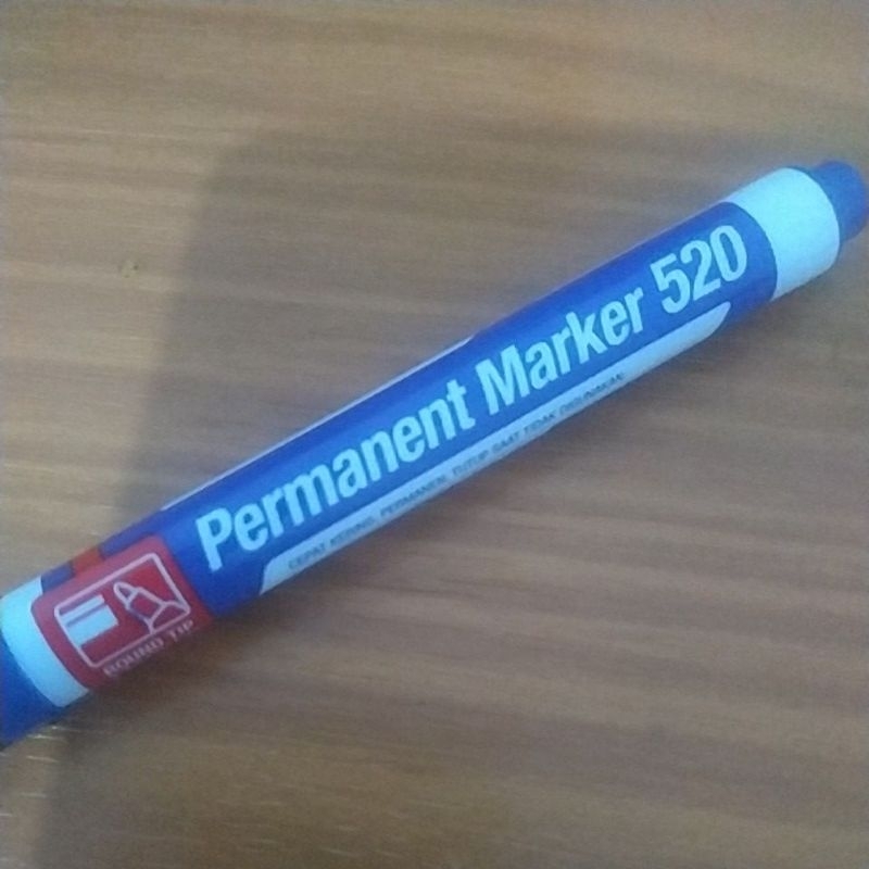 

spidol permanent ready biru