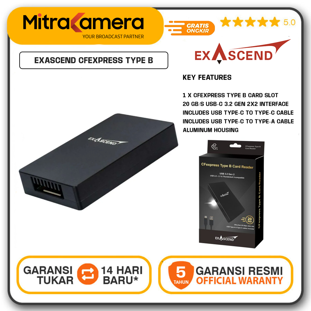 EXASCEND CFexpress Type B - EXCRCFX2