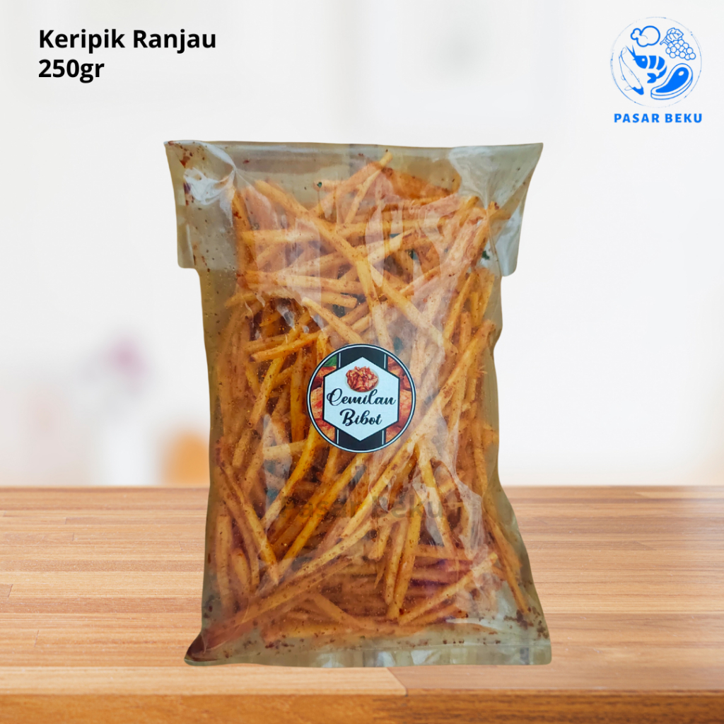

Keripik Ranjau 250gr Keripik Singkong Khas Minang Bukittinggi Payakumbuh Padang Pasar Beku