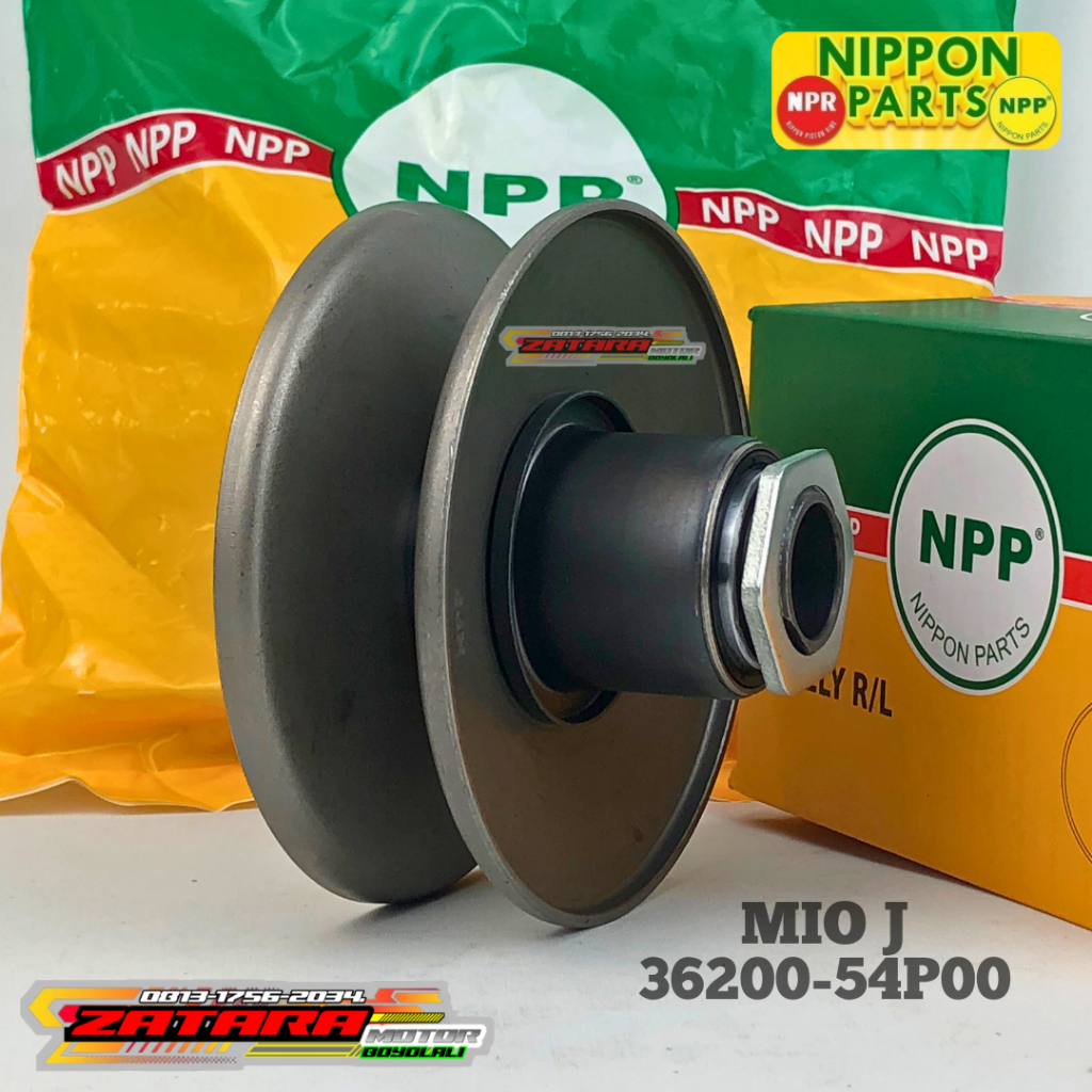 NIPPON PARTS (NPP) PULLY R/L 36200-54P00 NPP MIO J | PULLY YAMAHA MIO J SOUL GT 110 FINO F1 110 Xrid