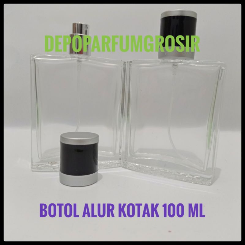 BOTOL PARFUM KOSONG ALUR 100 ML