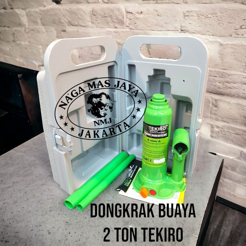 TEKIRO DONGKRAK BOTOL 2 TON / HYDRAULIC BOTTLE JACK TEKIRO 2 TON / DONGKRAK BOTOL MOBIL TEKIRO 2 TON