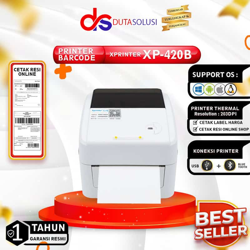 PRINTER BARCODE XPRINTER XP-420B