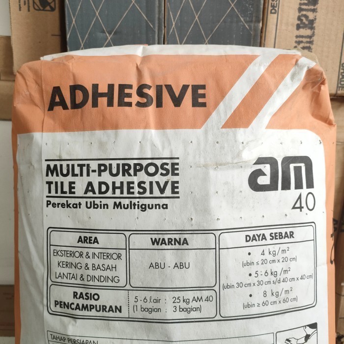 Semen Intant Perekat Keramik Diatas Keramik AM 40