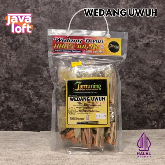 

Wedang Uwuh Jamuning Minuman Rempah - Rempah wedang Herbal Enak Dan Berkhasiat Isi 8 Pcs