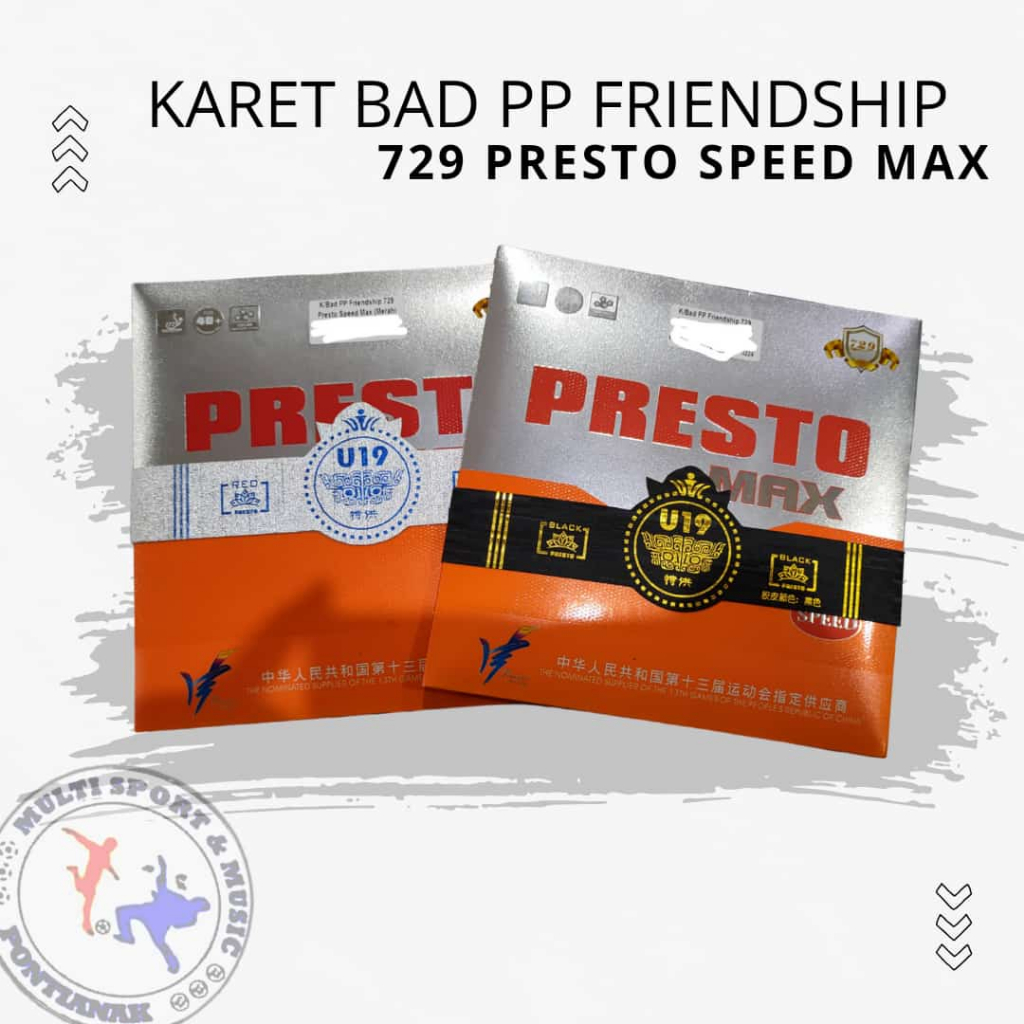 Karet bad PP Friendship 729 Presto speed max
