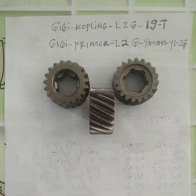 gigi kopling primer.19.T..l2G yamahayl2G