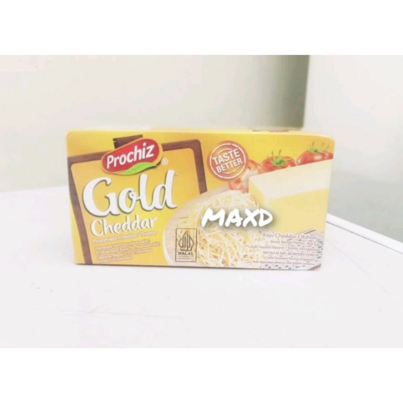 

Keju Prochiz Gold Cheddar 160g×24 Pcs