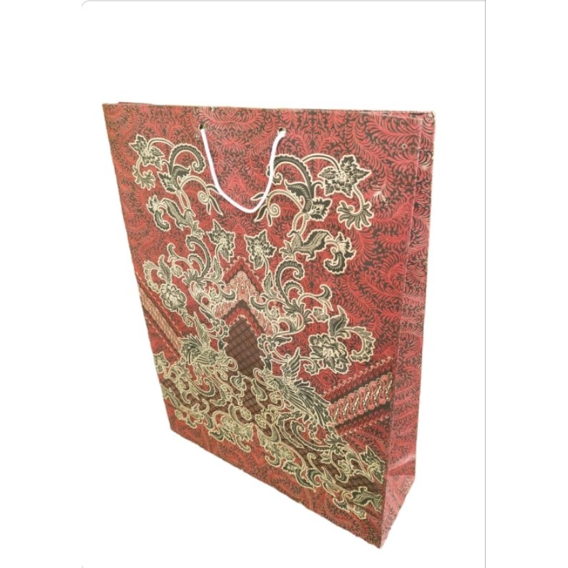 

(isi 12 pcs) paperbag batik XL (uk 40x30x10)