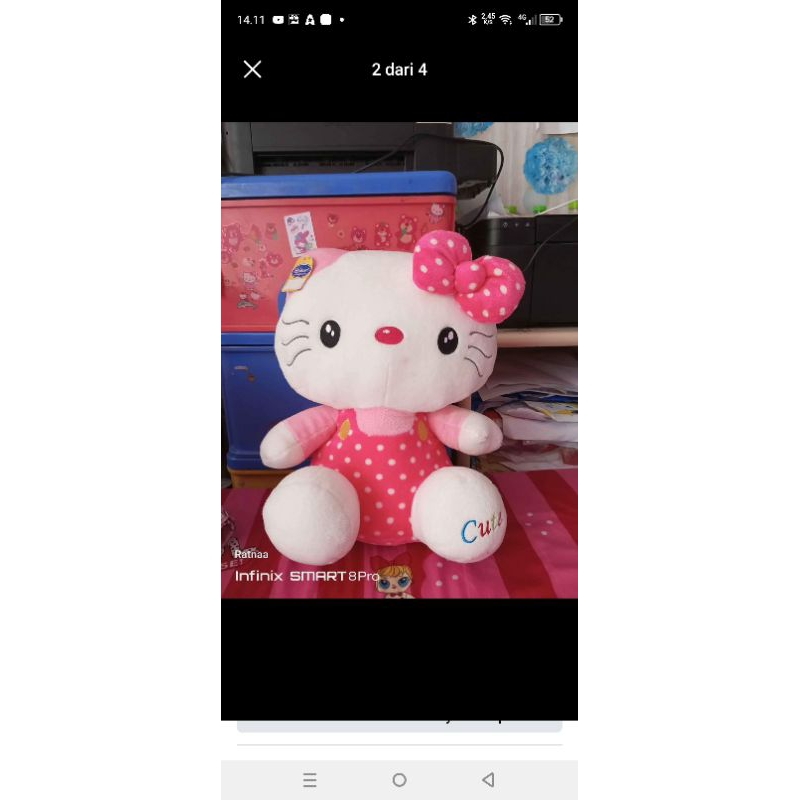 Boneka Hello Kitty besar