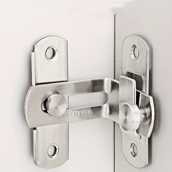 Kunci grendel pintu sliding pintu geser siku stainless stell