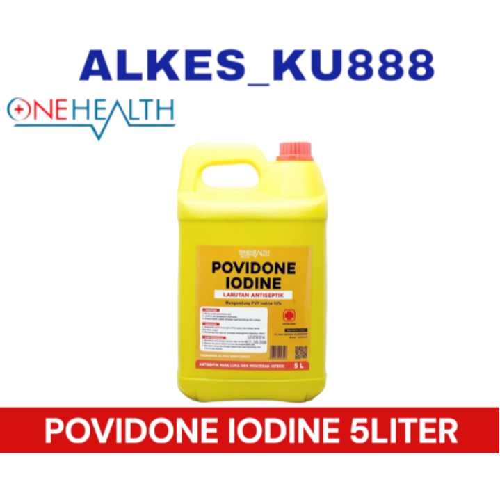 POVIDONE IODINE 5 LITER ONEHEALTH
